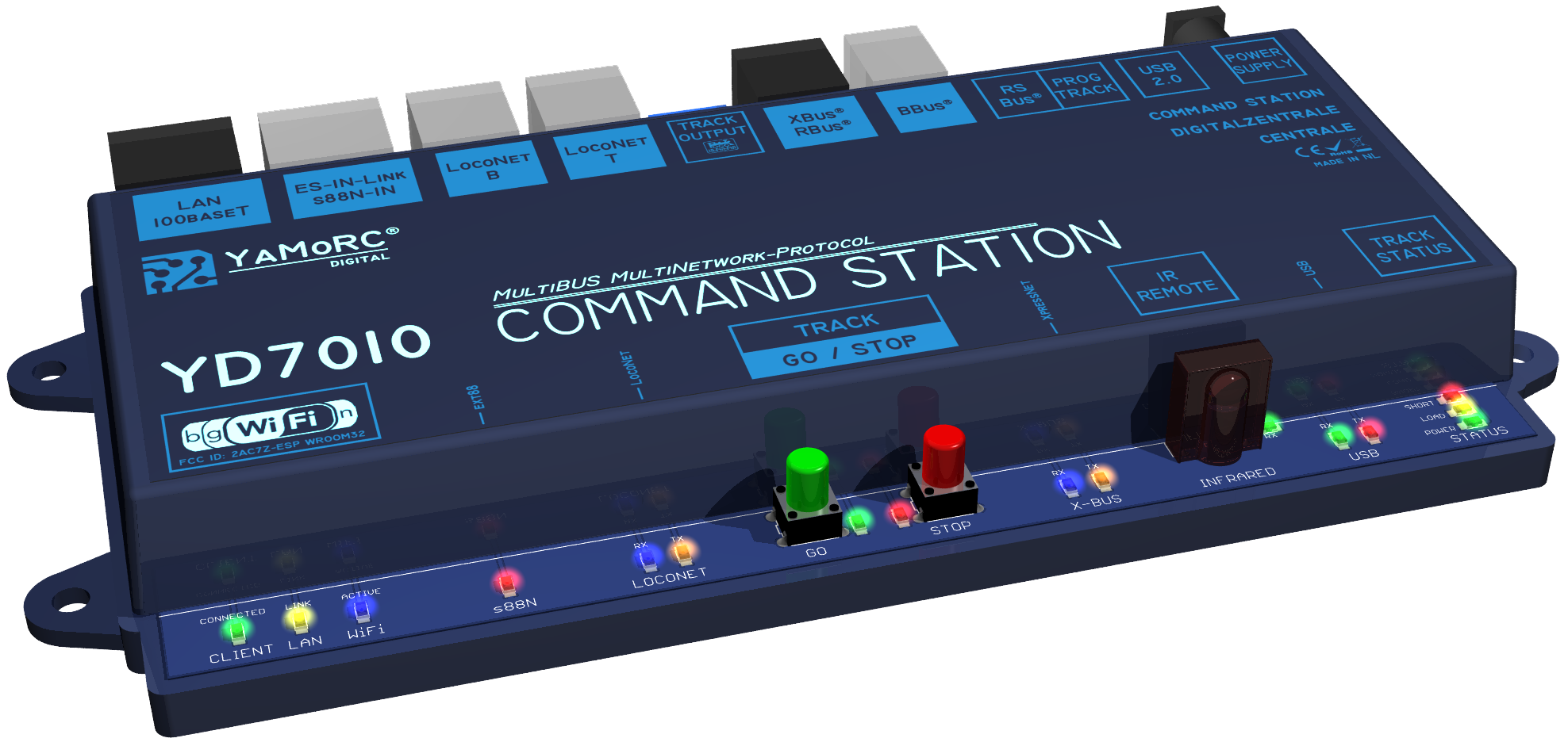 YaMoRC YD7010 DCC Command Station